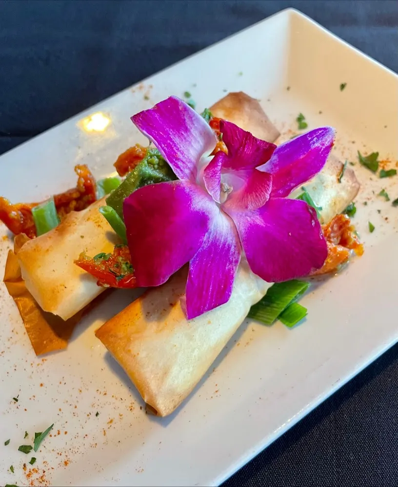 Crab & Scallion Cigars